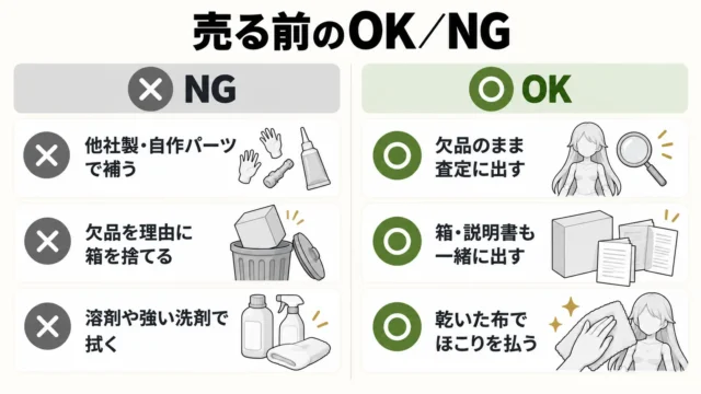 売却前にやってはいけないこと