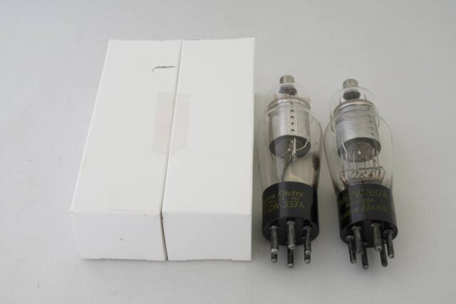 Western Electric 337A Small Punch 真空管 2本