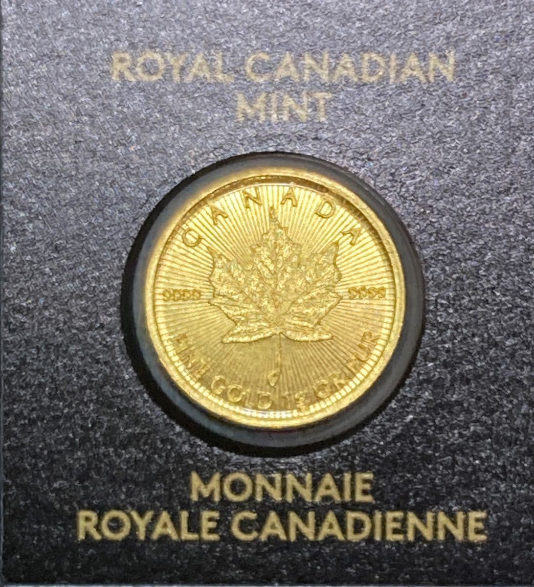 メイプルリーフ金貨 1g 2021年 K24 99.99%