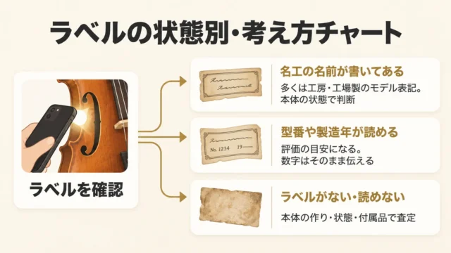 ラベルから分かること・分からないこと