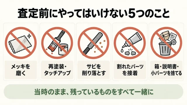 査定前にやってはいけないこと