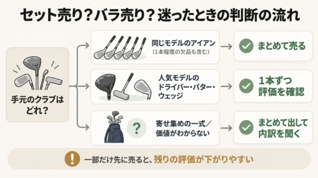 迷ったら「まとめて出して、内訳を聞く」